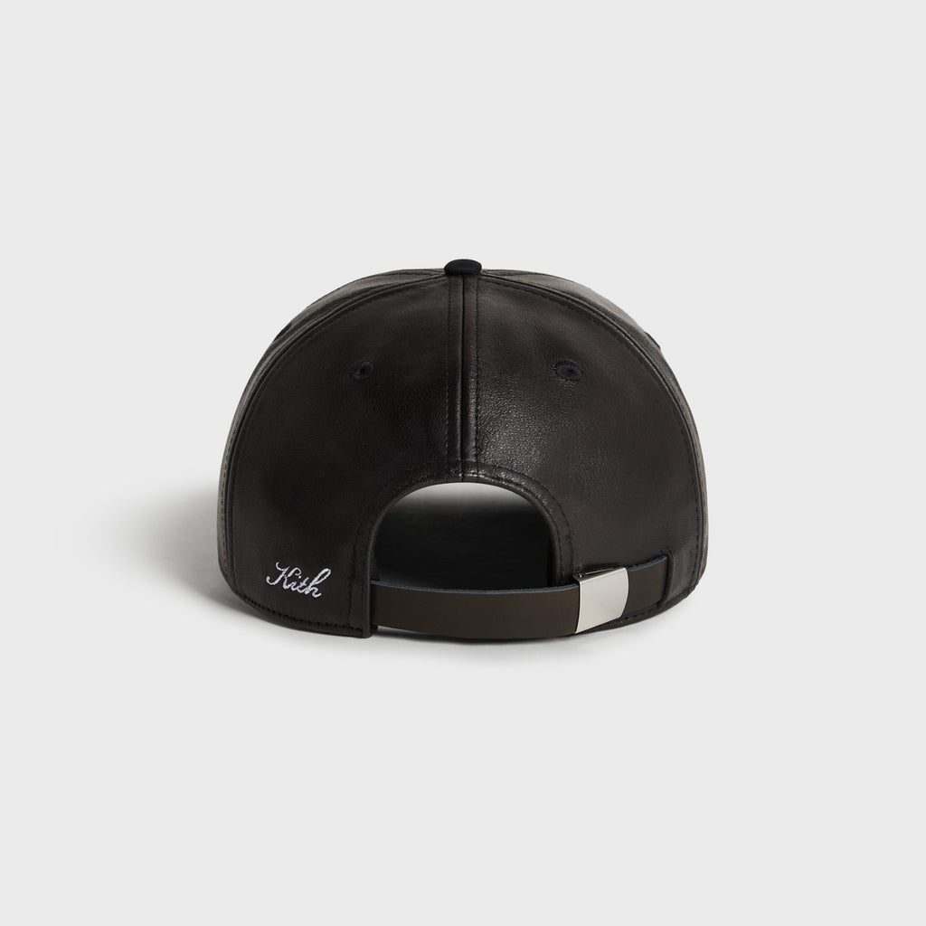Kith for BMW Leather Bay Low Pinch Crown Cap - Black