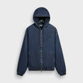 Kith Fleece Lined Denim Nyx Jacket - Indigo