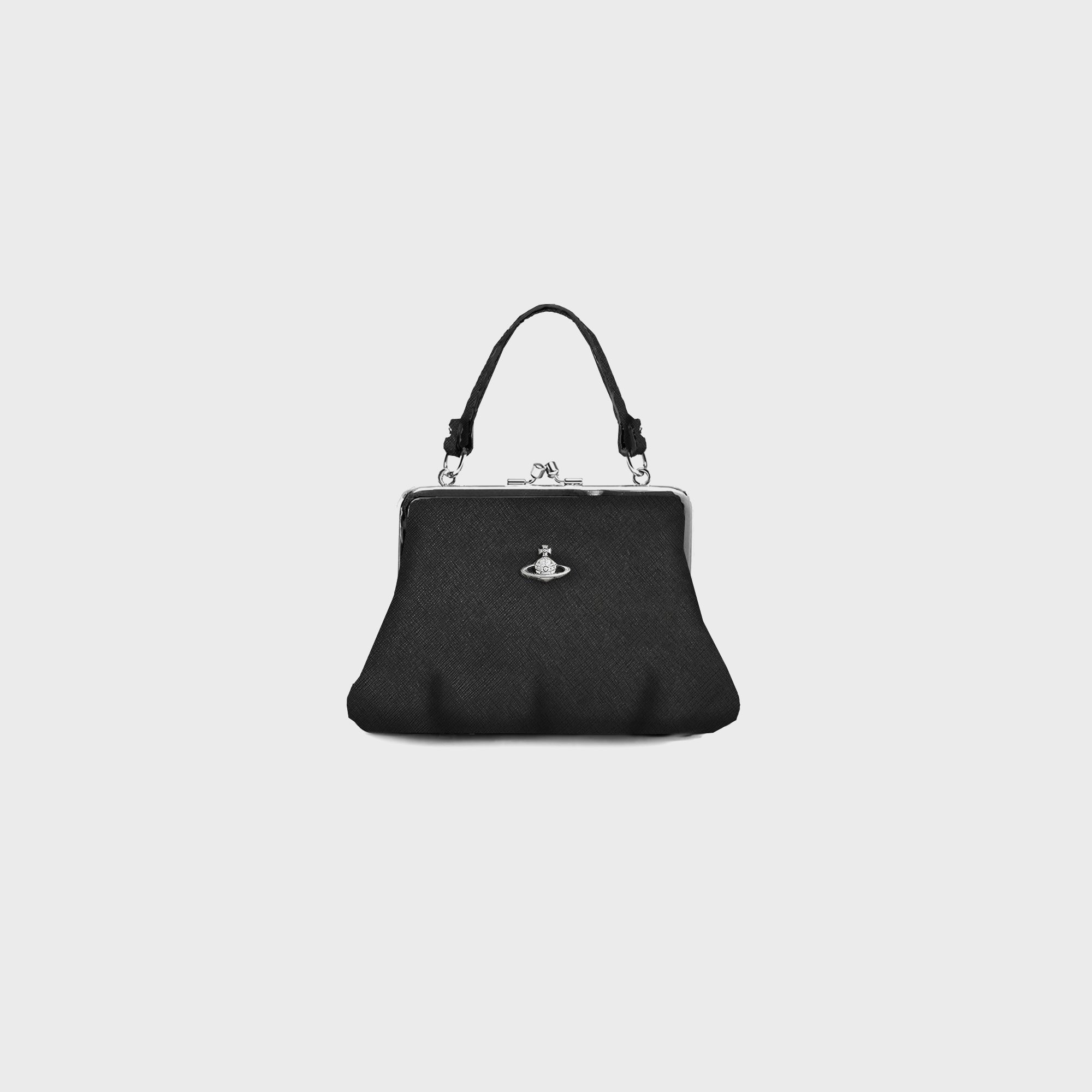 Vivienne Westwood Granny Frame Purse - Black