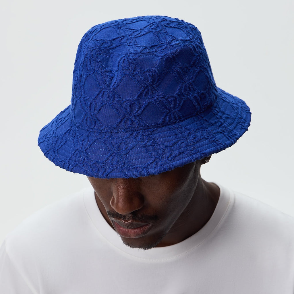 Kith K&K Crest Towel Terry Dawson Bucket Hat - Current