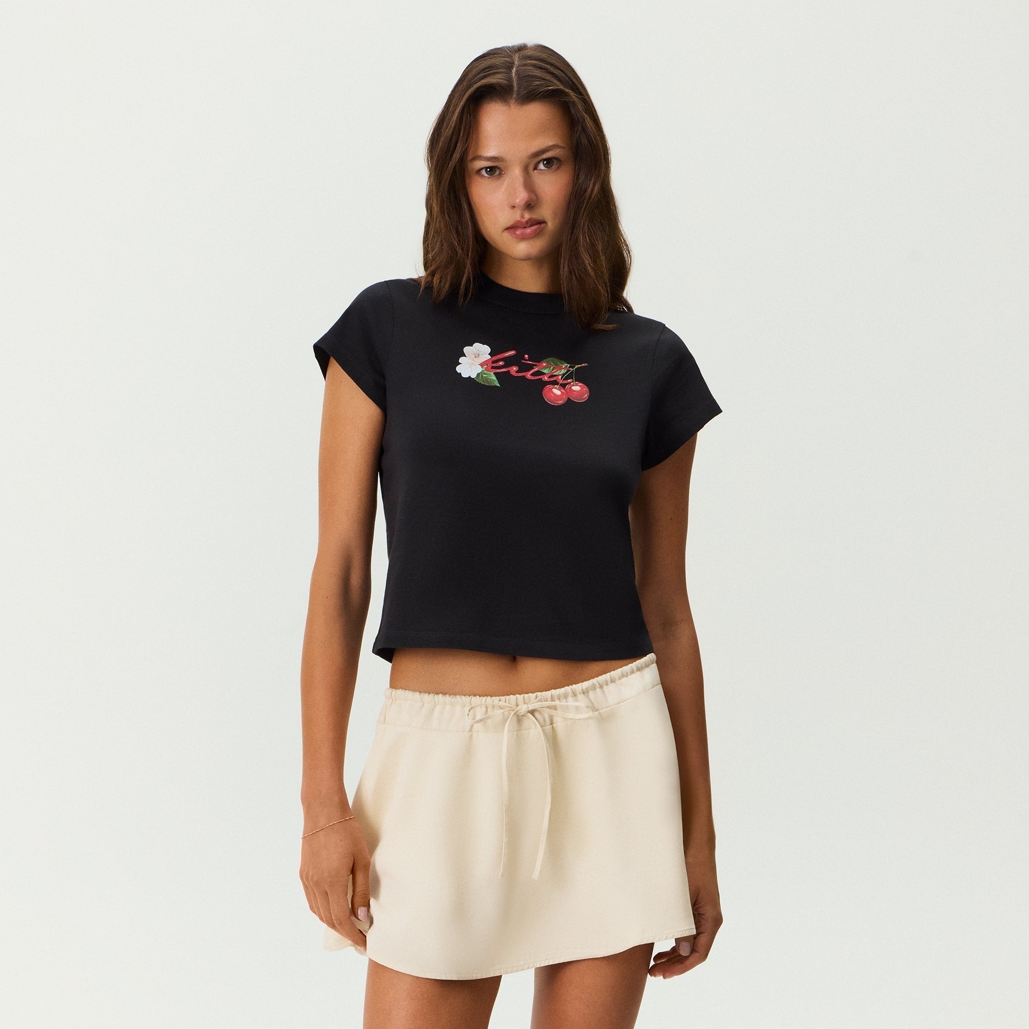 Kith Women Mulberry Vintage Cherry Tee - Black