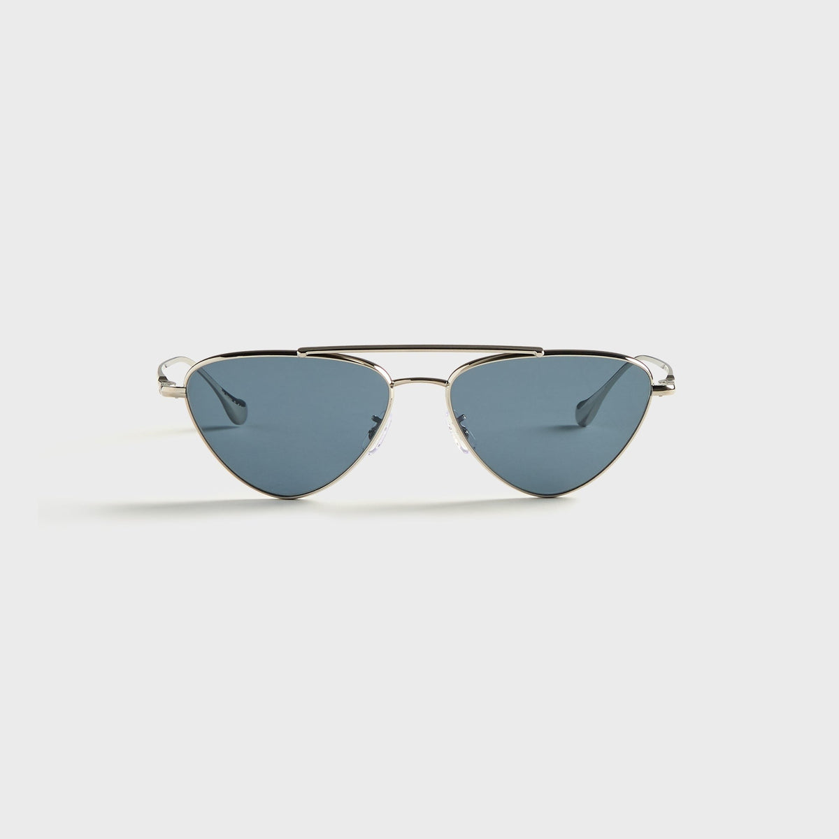Oliver Peoples x Jil Sander 56 Edition 1 Sunglasses - Silver / Blue