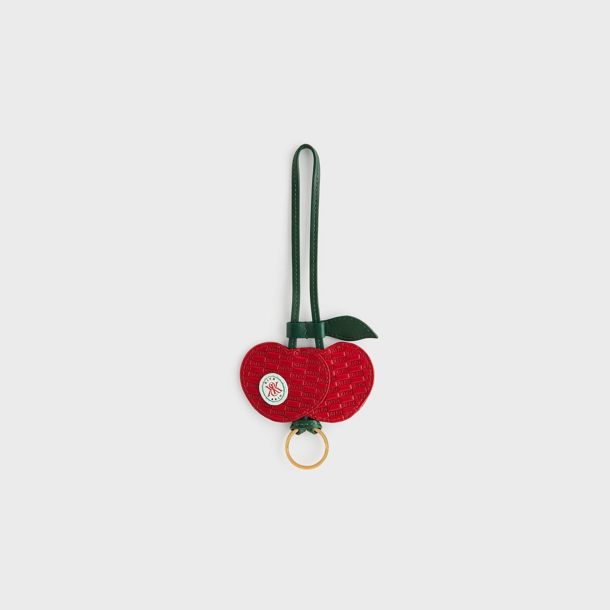 Kith Women Monogram Leather Cherry Bag Charm - Dalle