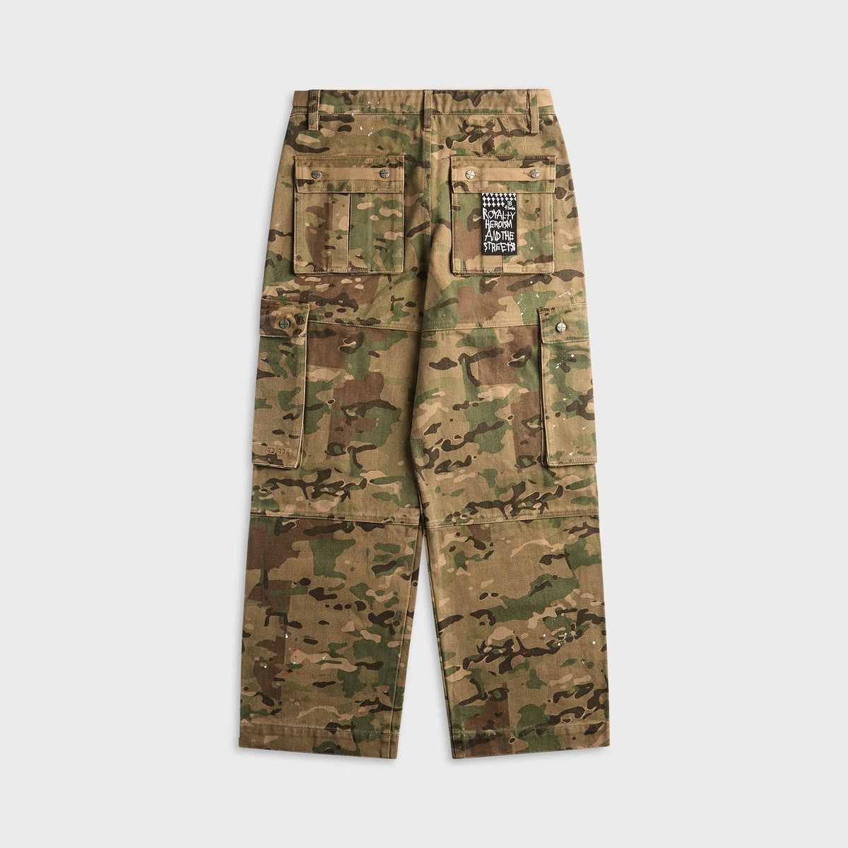 Ksubi Trooper Cargo Woodland Pant - Green