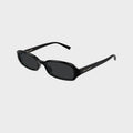 Saint Laurent Oval Sunglasses - Black