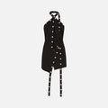 The Attico Mini Dress - Black