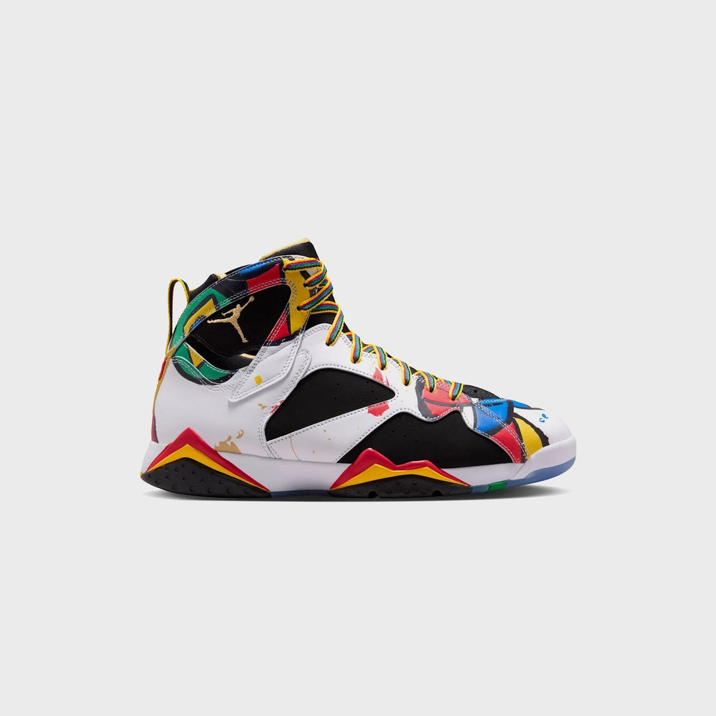 Jordan Air Jordan 7 Retro - White / Metallic Gold / Sport Red / Varsity Royal