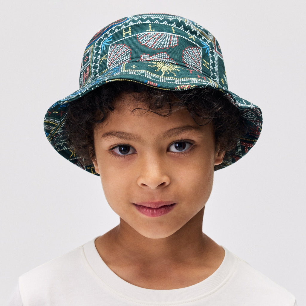 Kith Kids Beach Tile Dawson Bucket Hat - Stadium