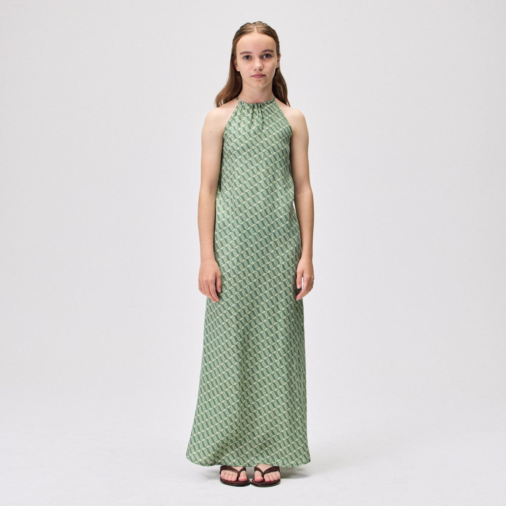 Kith Kids Monogram Maxi Dress - Sage