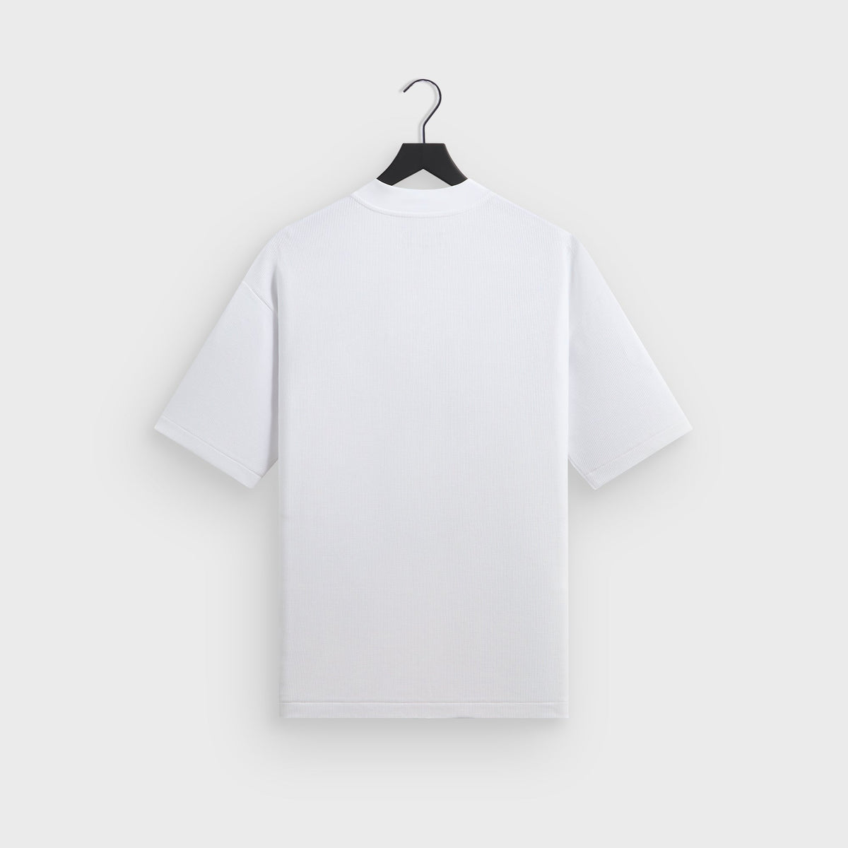 Kith Micro Waffle Tristan Henley - White