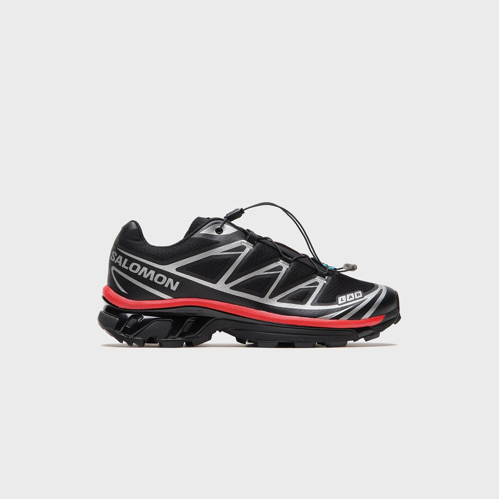 Salomon XT-6 - Black / Fiery Red / Silver