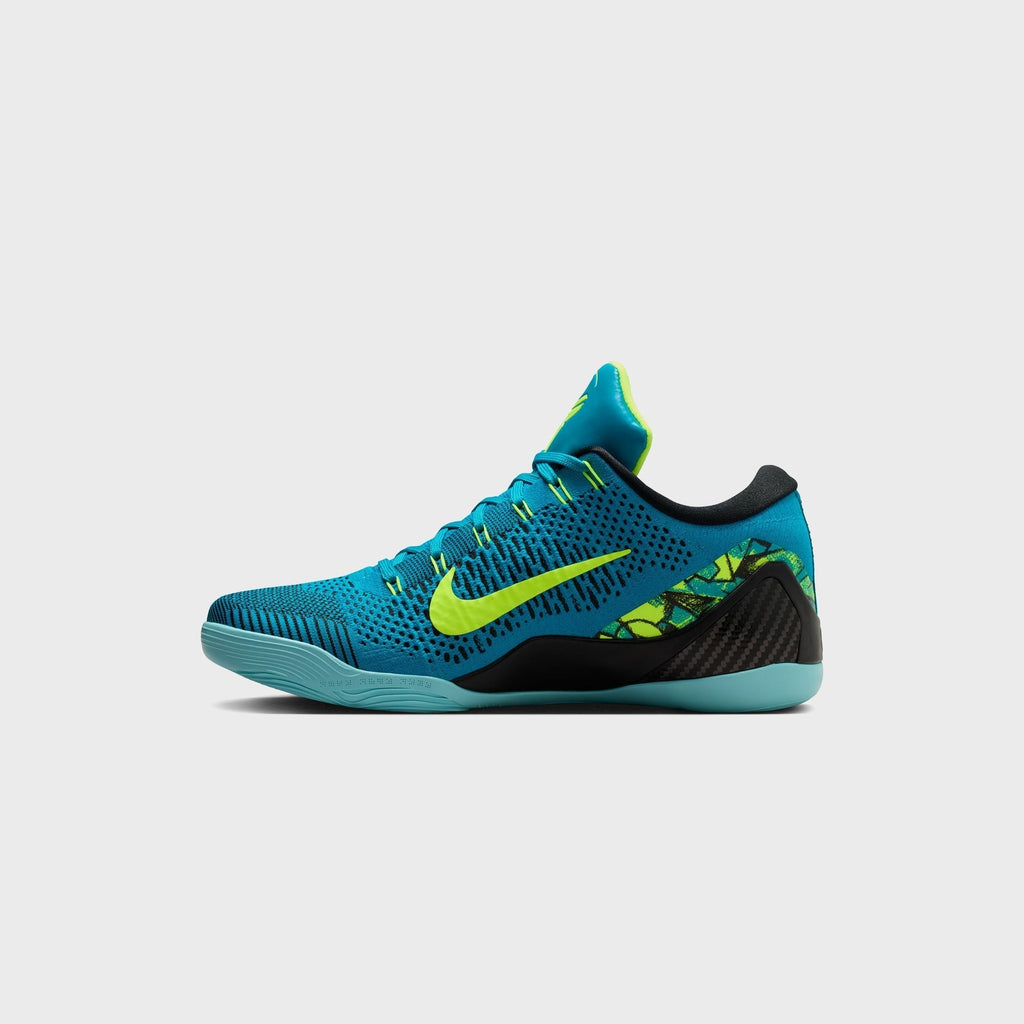 Nike Kobe 9 Elite Low Protro - Neo Turquoise / Volt / Midnight Navy