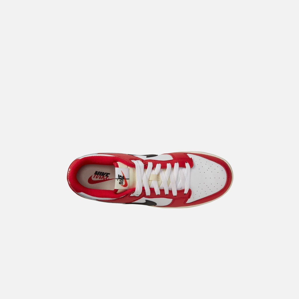 Nike Dunk Low Retro PRM - University Red / Black / Light Silver