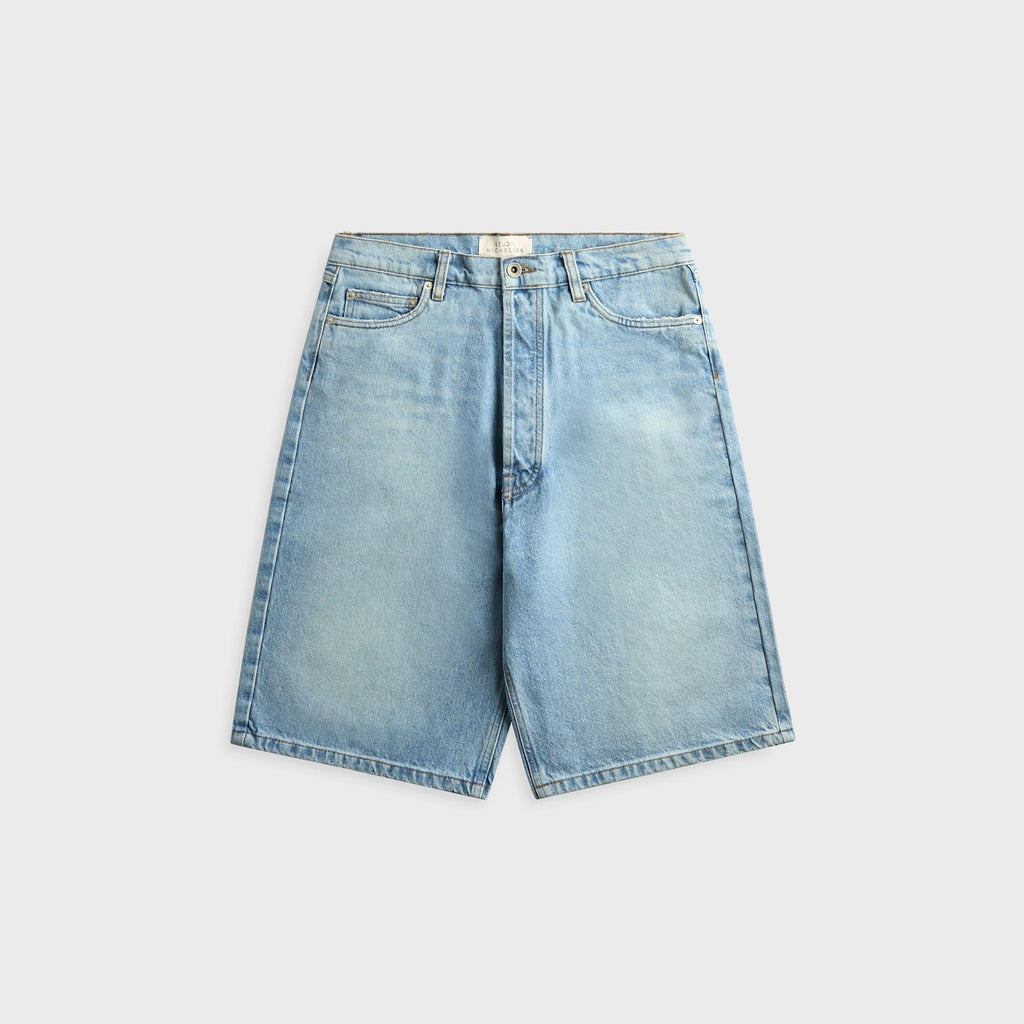 Studio Nicholson Marylebone Denim Short - Bleached Wash