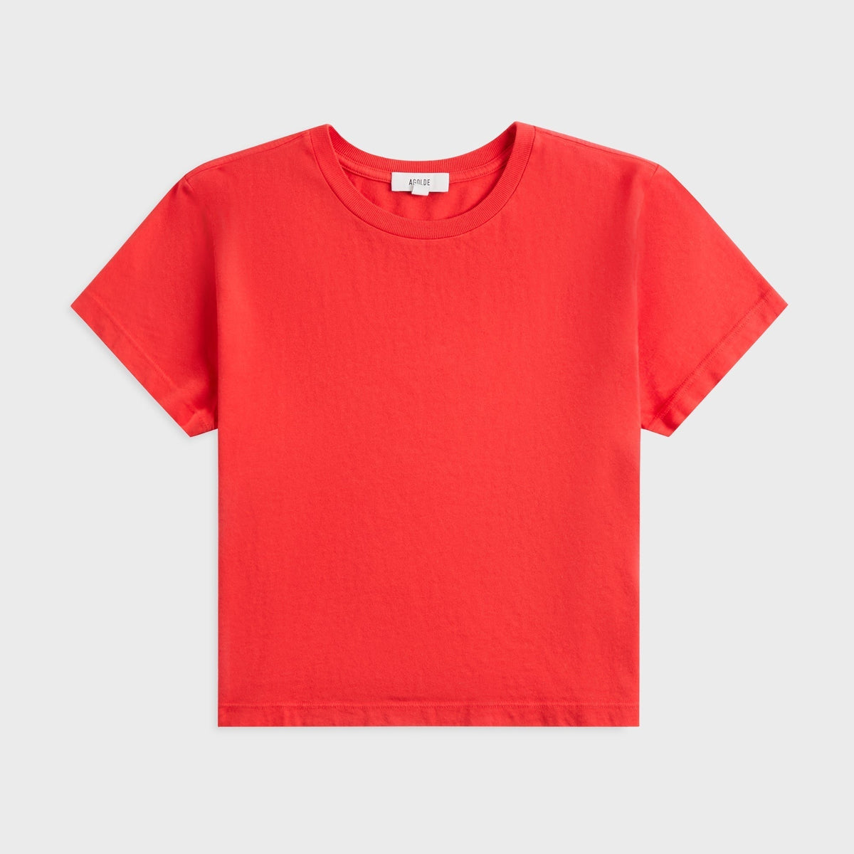 Agolde Adine Shrunken Tee - Carnival