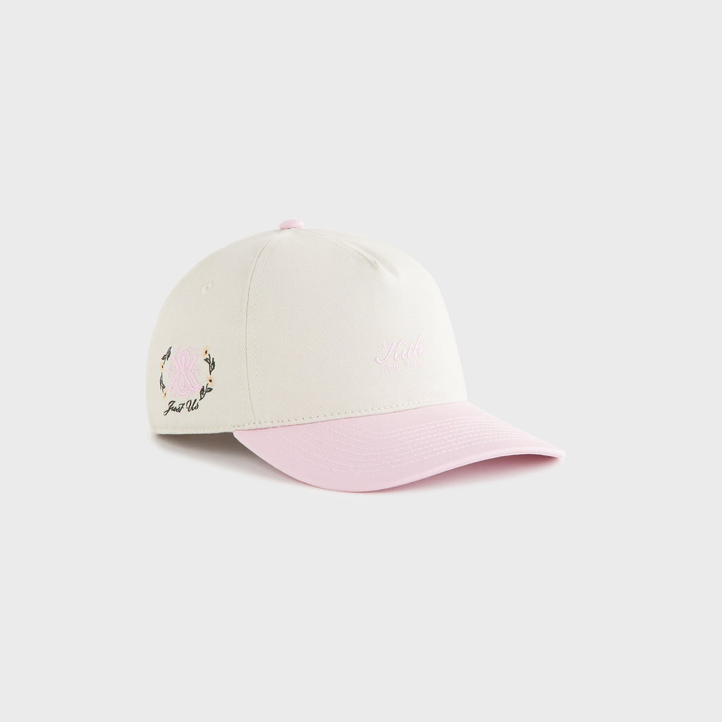 Kith Women Two Tone Cotton Twill Pinch Crown Snapback - Snow Cone