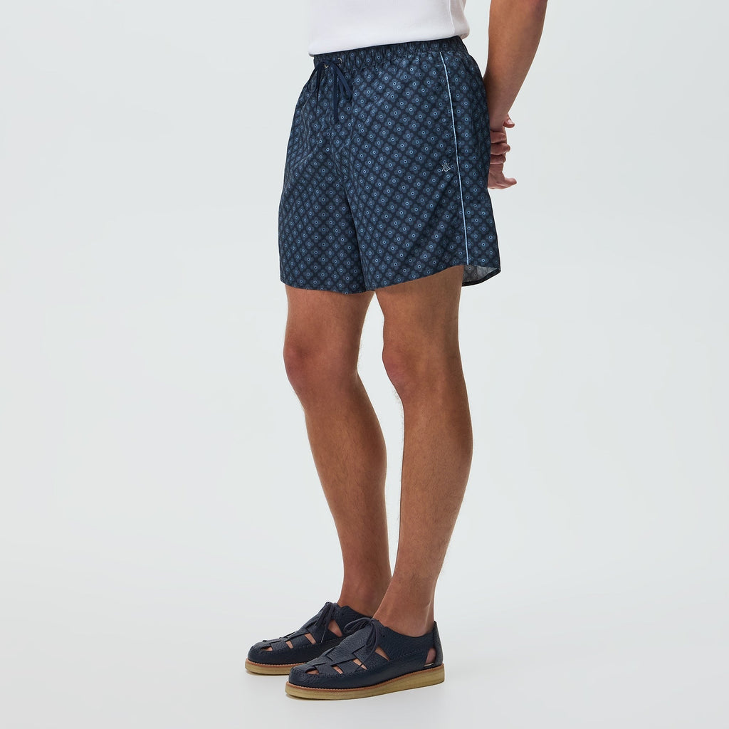 Kith Printed Collins Swim Short - Nocturnal