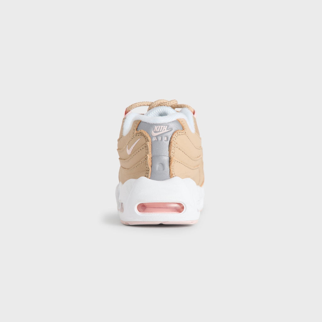 Kith Kids for Nike TD Air Max 95 "Linen" - Linen / Atmosphere / White