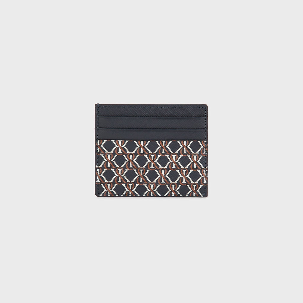 Kith Printed Monogram Card Holder - Nocturnal