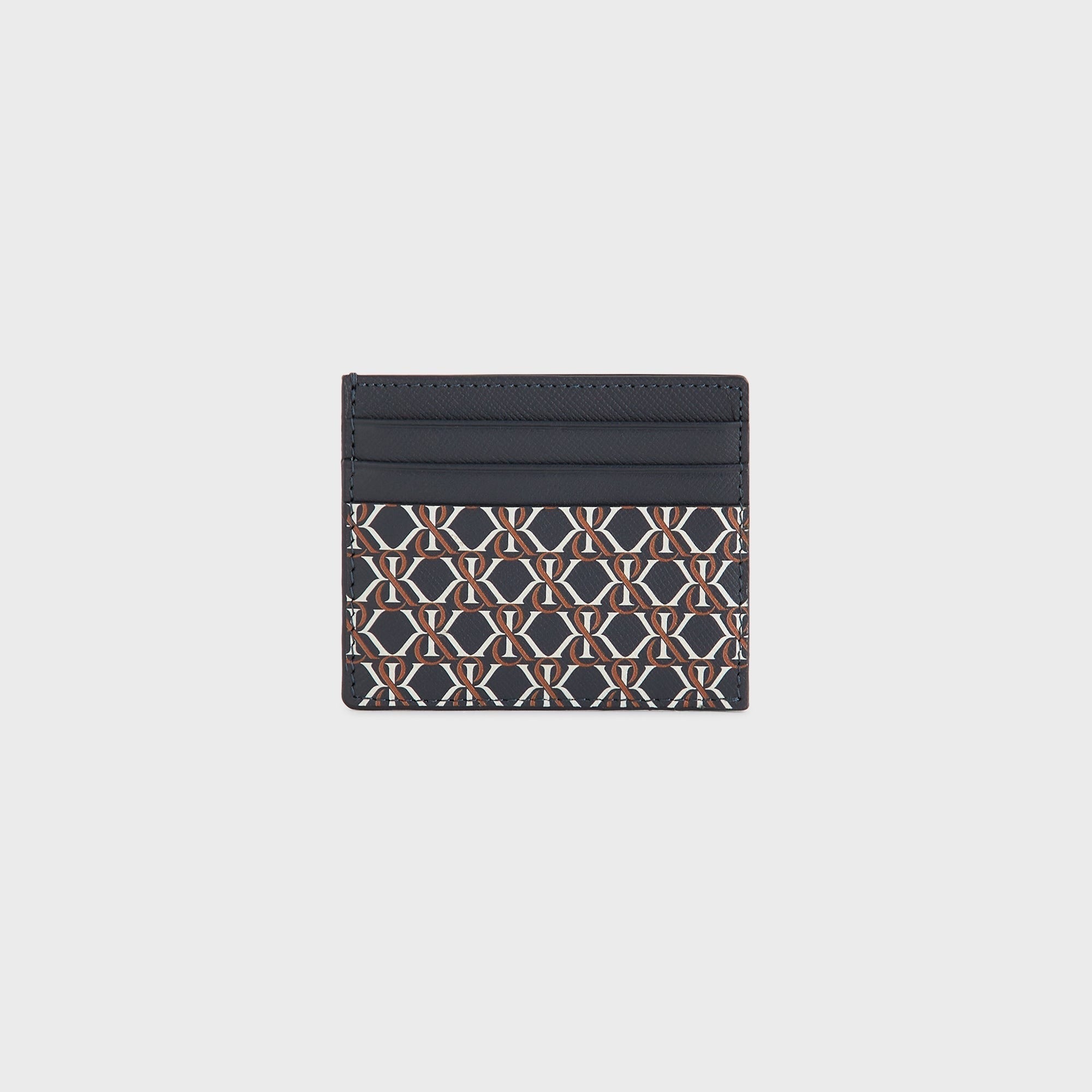 Kith Printed Monogram Card Holder - Nocturnal