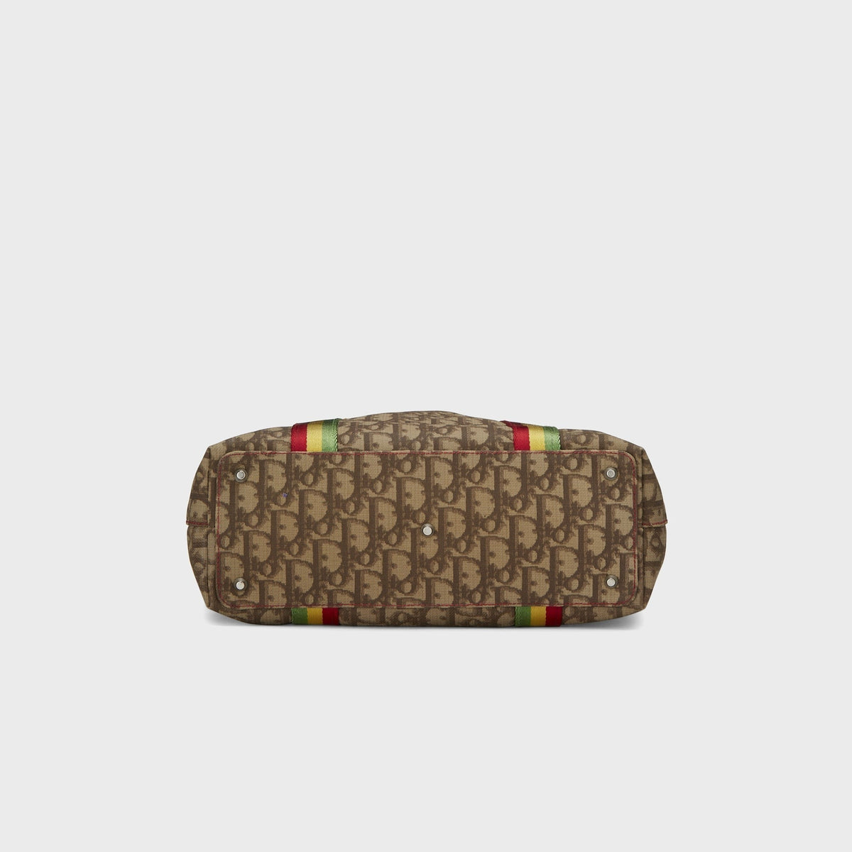WGACA Dior Rasta Trotter Tote Bag - Brown
