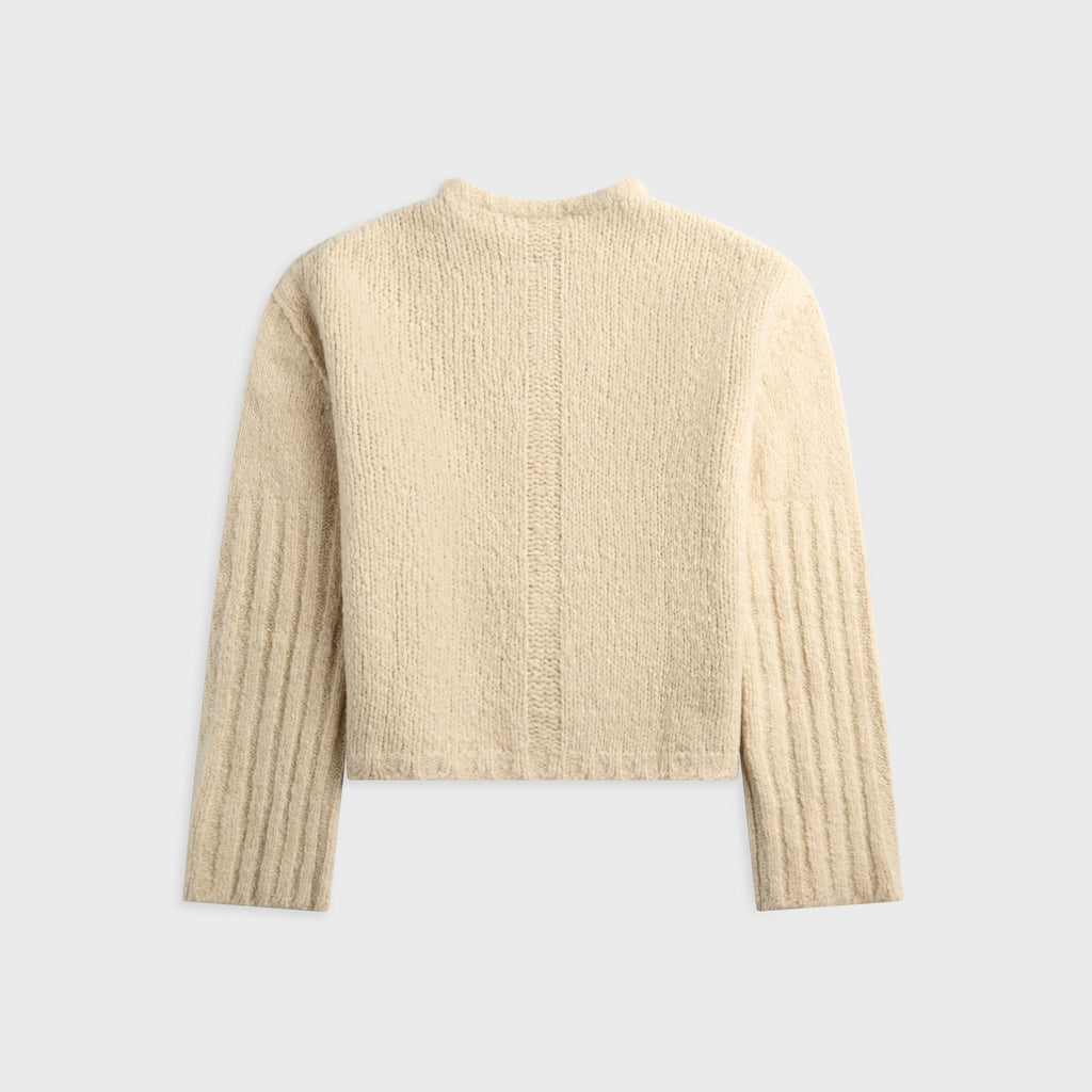 Rick Owens Maglia Round Neck Sweater - Natural