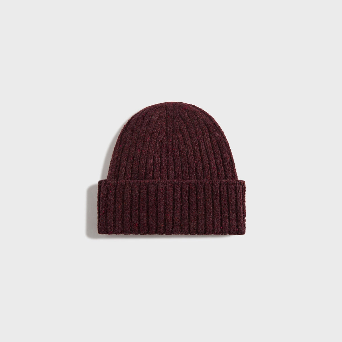 by Parra Reversed Flag Beanie - Dark Burgundy
