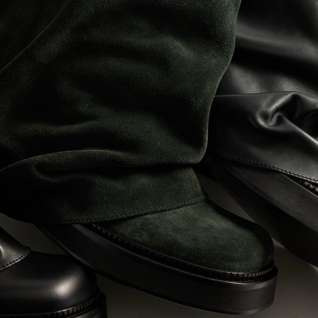 The Attico Mini Robin Combat Boot - Black