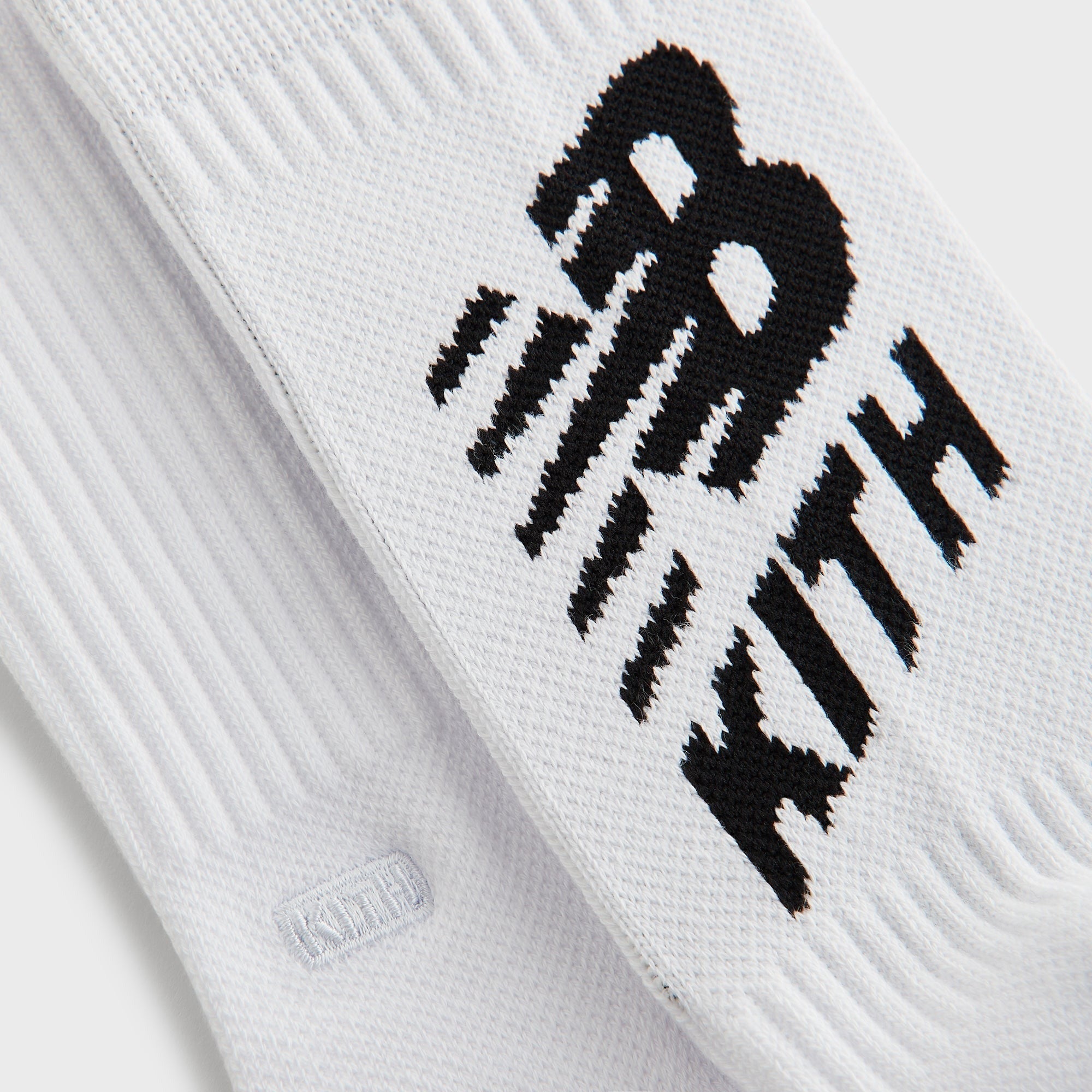 Kith & New Balance Big Logo Crew Socks - White