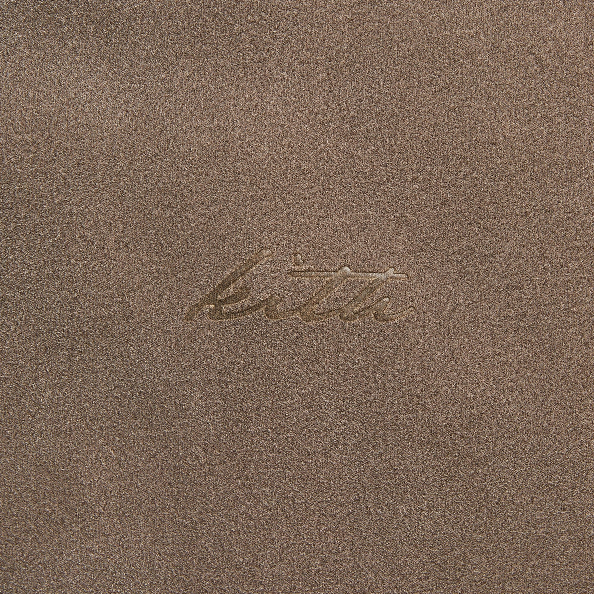 Kith Microsuede Puffed Jaysen Hoodie - Pecan