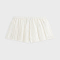 Kith Women Sashi Sheer Pleated Short - White