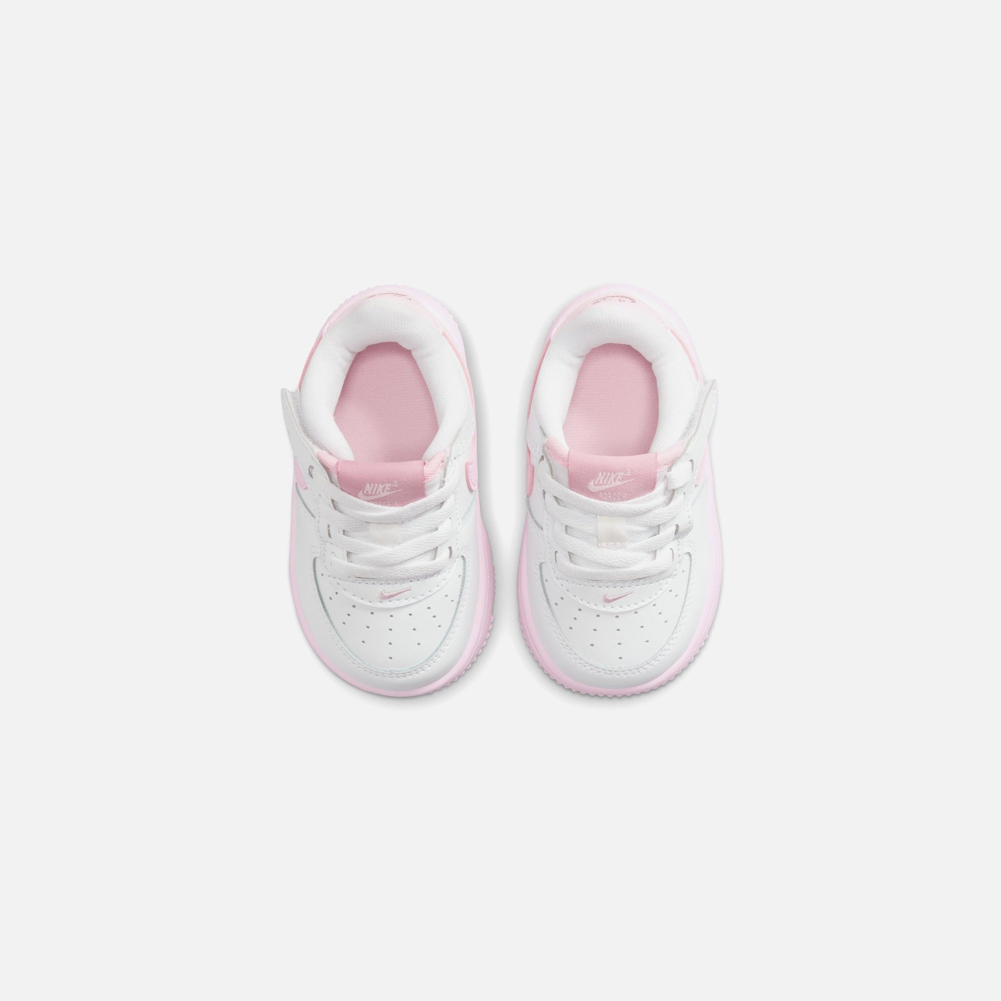 Nike TD Force 1 Low Easyon - White / Pink Foam