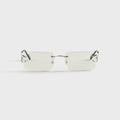Cartier CT0488S Metal Sunglasses - Silver / Transparent