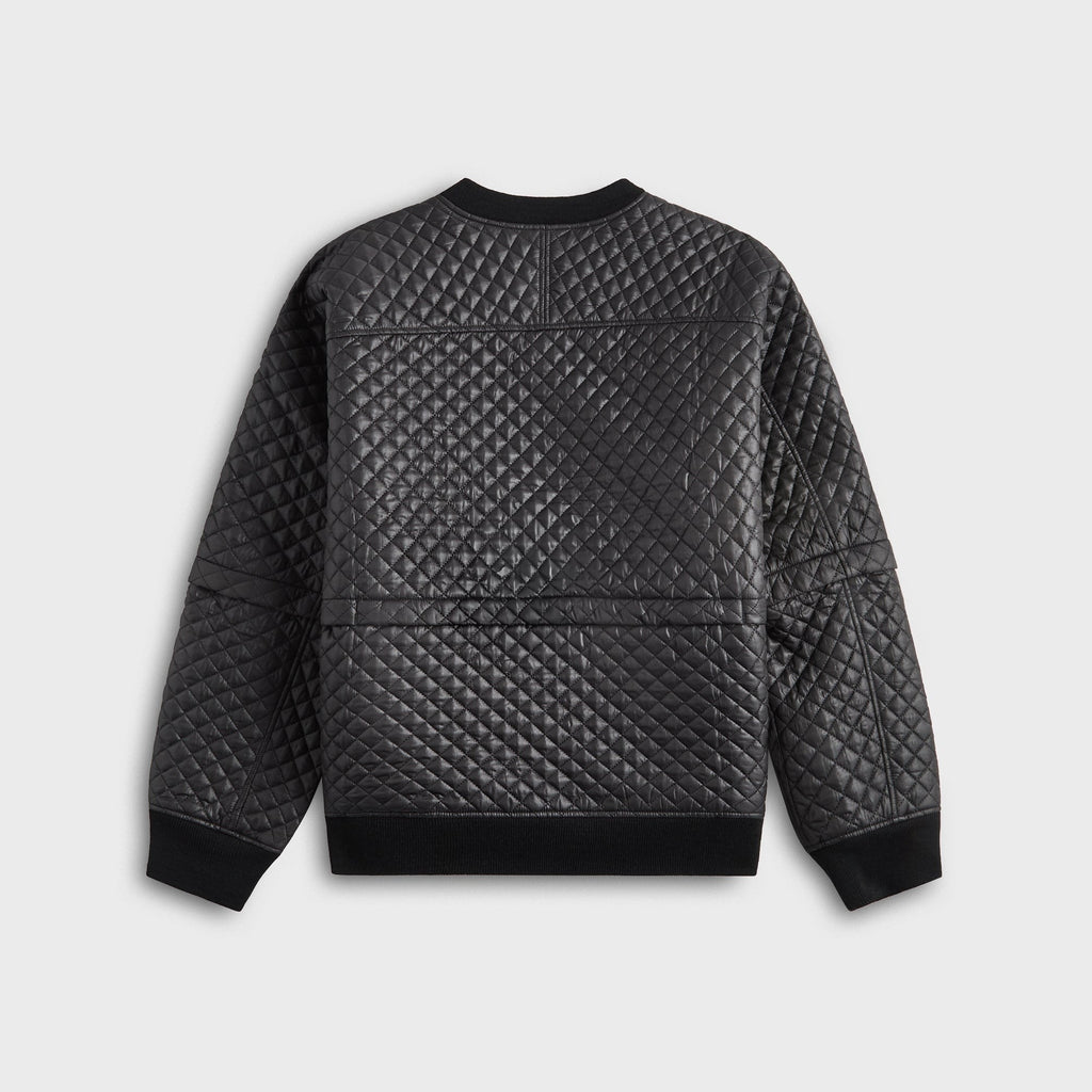 Engineered Garments Polyester Small Diamond Quilt Wind Pull - Black
