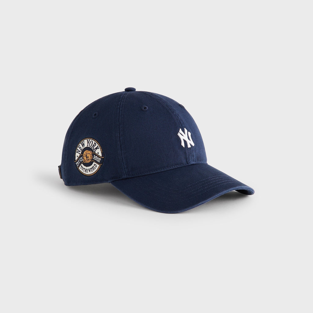 Kith & '47 for the New York Yankees Washed Twill Mini Logo Aaron Classic Cap - Nocturnal