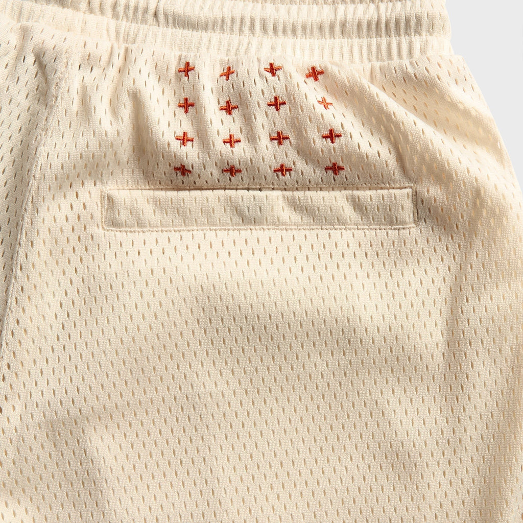 Ksubi Bolter Mesh Life Short - Ecru