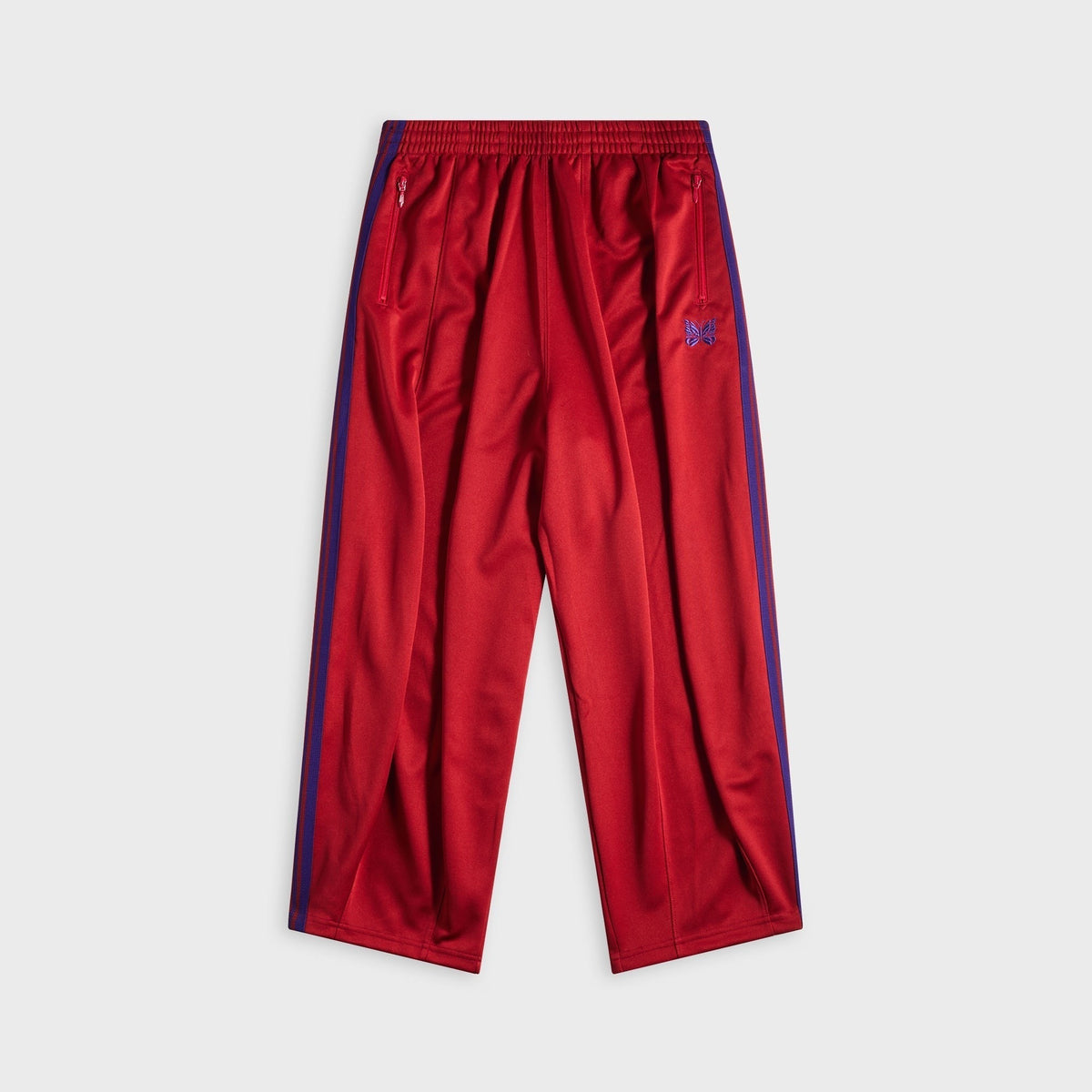 Needles H.D. Poly Smooth Track Pant - Red