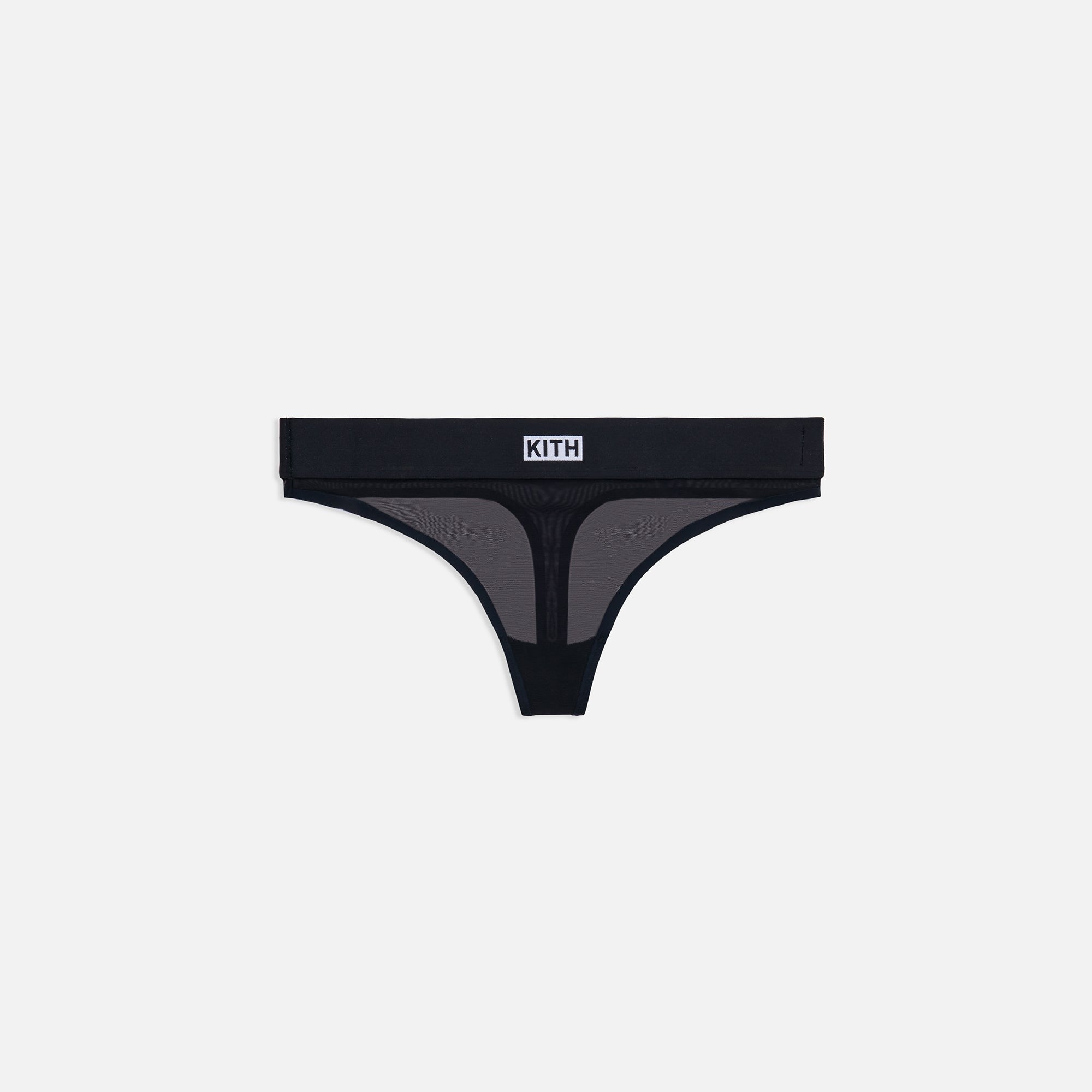 Kith Women for Calvin Klein Mesh Thong - Black