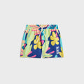 Kith Kids Abstract Tropical Kai Swim Trunk - Multi