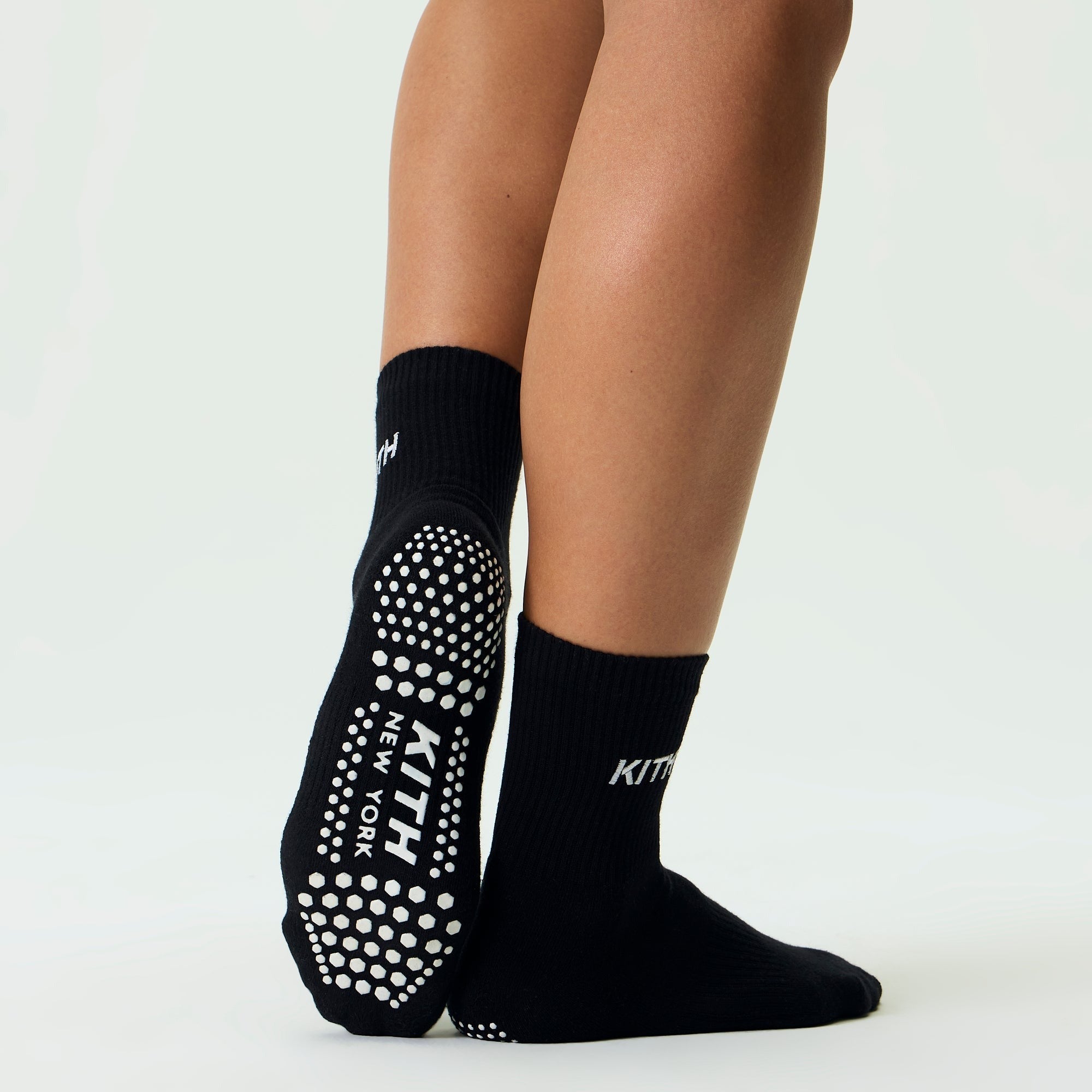 Kith Women Classic Crew Pilates Socks - Black