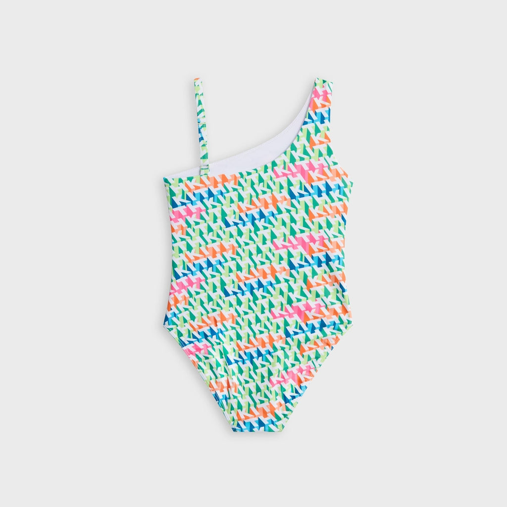 Kith Kids 3D Monogram Gemma One Piece Suit - Peridot