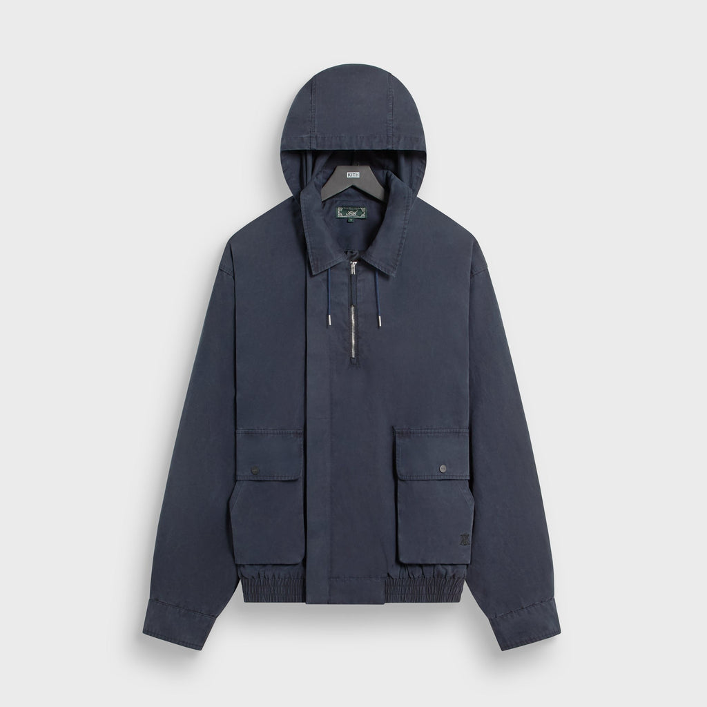 Kith Garment-Dyed Cotton Faille Kip Jacket - Cosmos