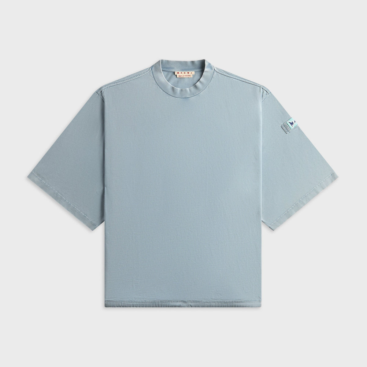 Marni Sleeve Patch Tee - Sky