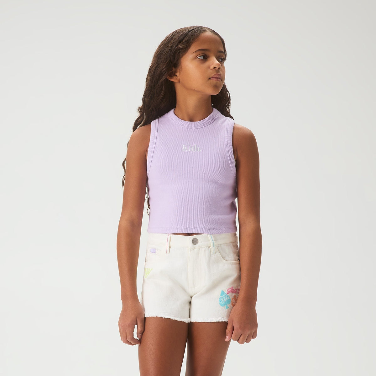 Kith Kids Rib Tiana Tank - Verbena