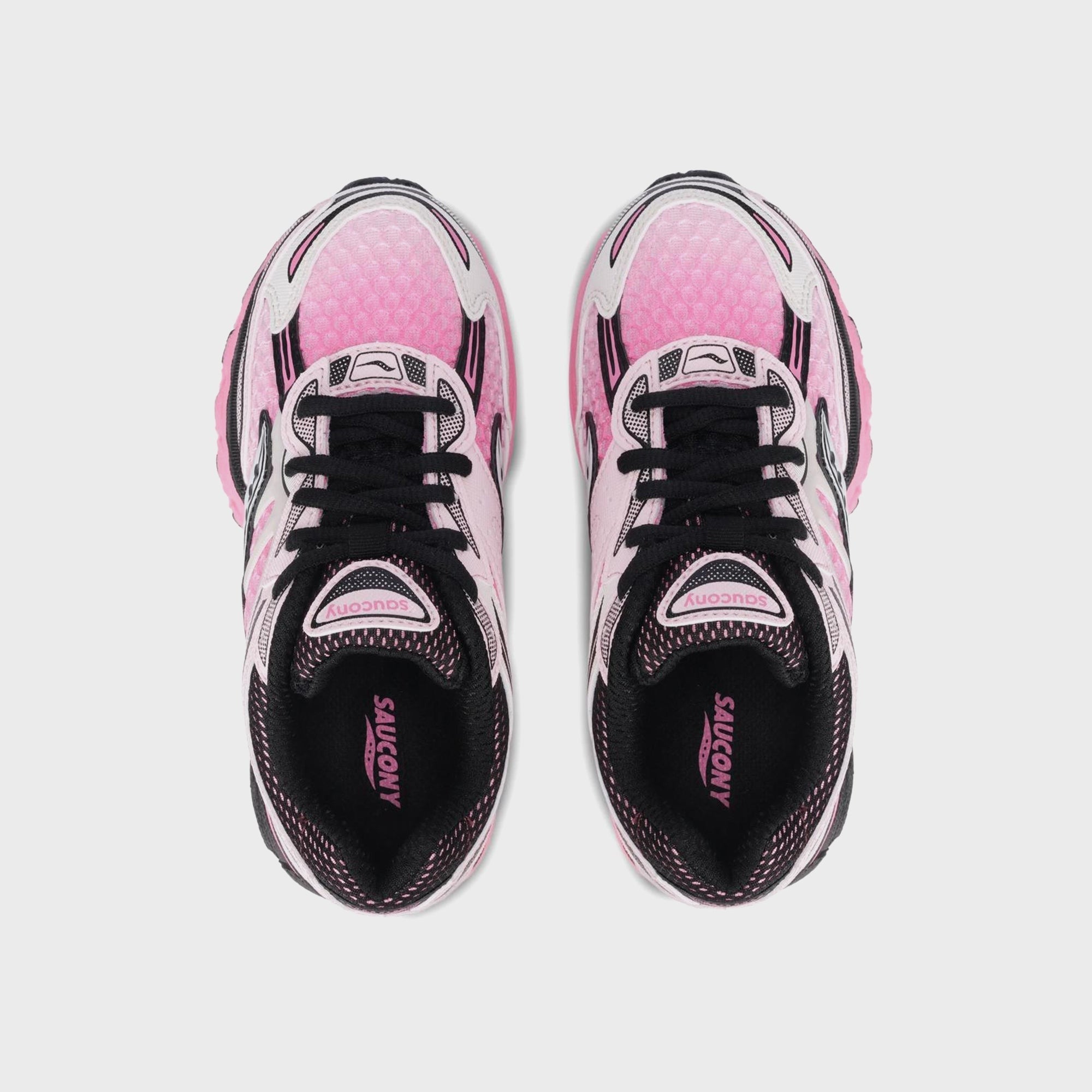 Saucony GS Omni 9 KDZ - Black / Salmon