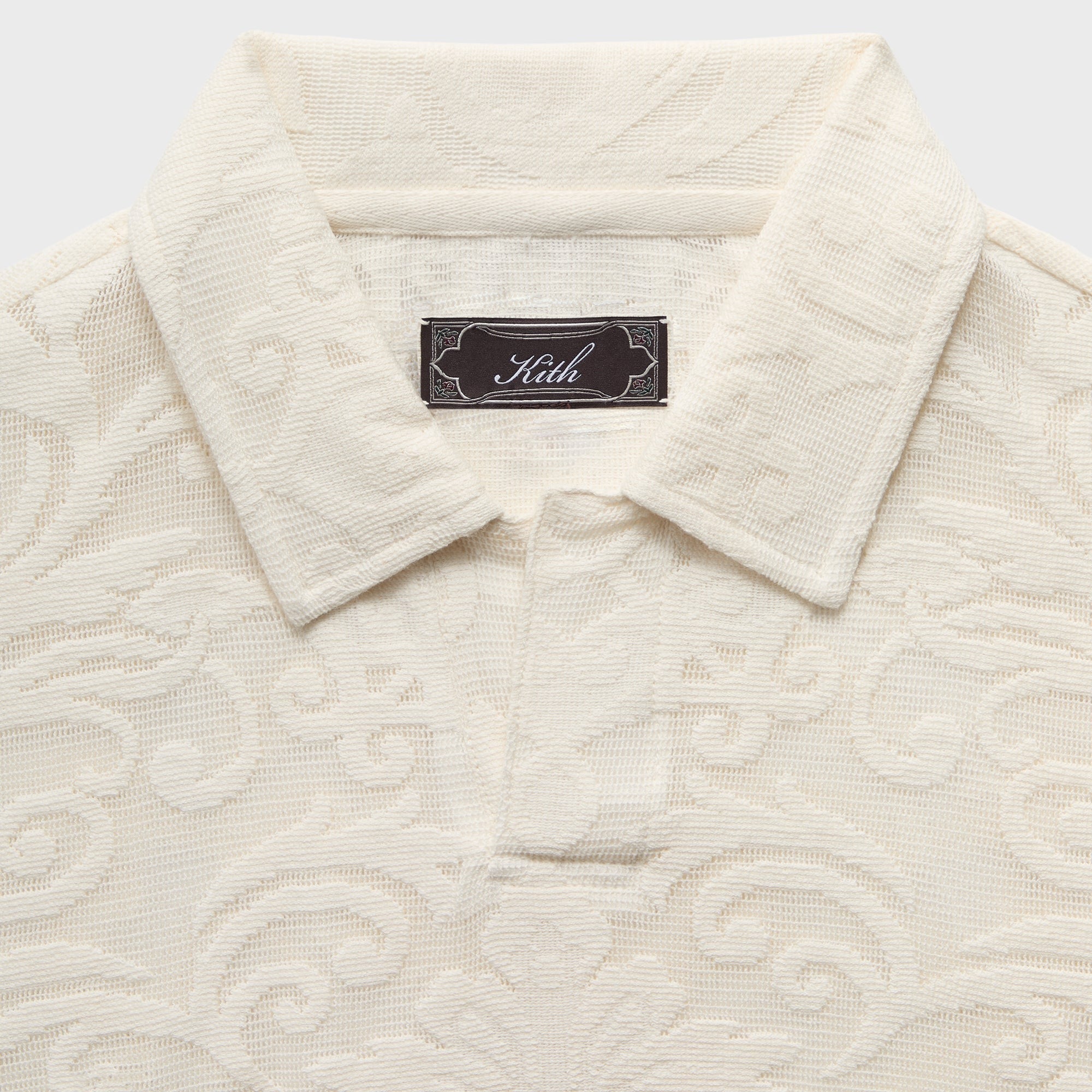Kith Knit Lace Leo Polo - Sandrift