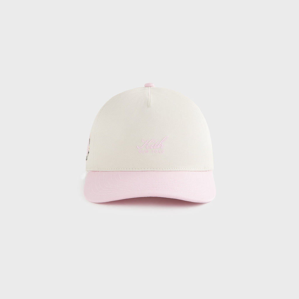 Kith Women Two Tone Cotton Twill Pinch Crown Snapback - Snow Cone