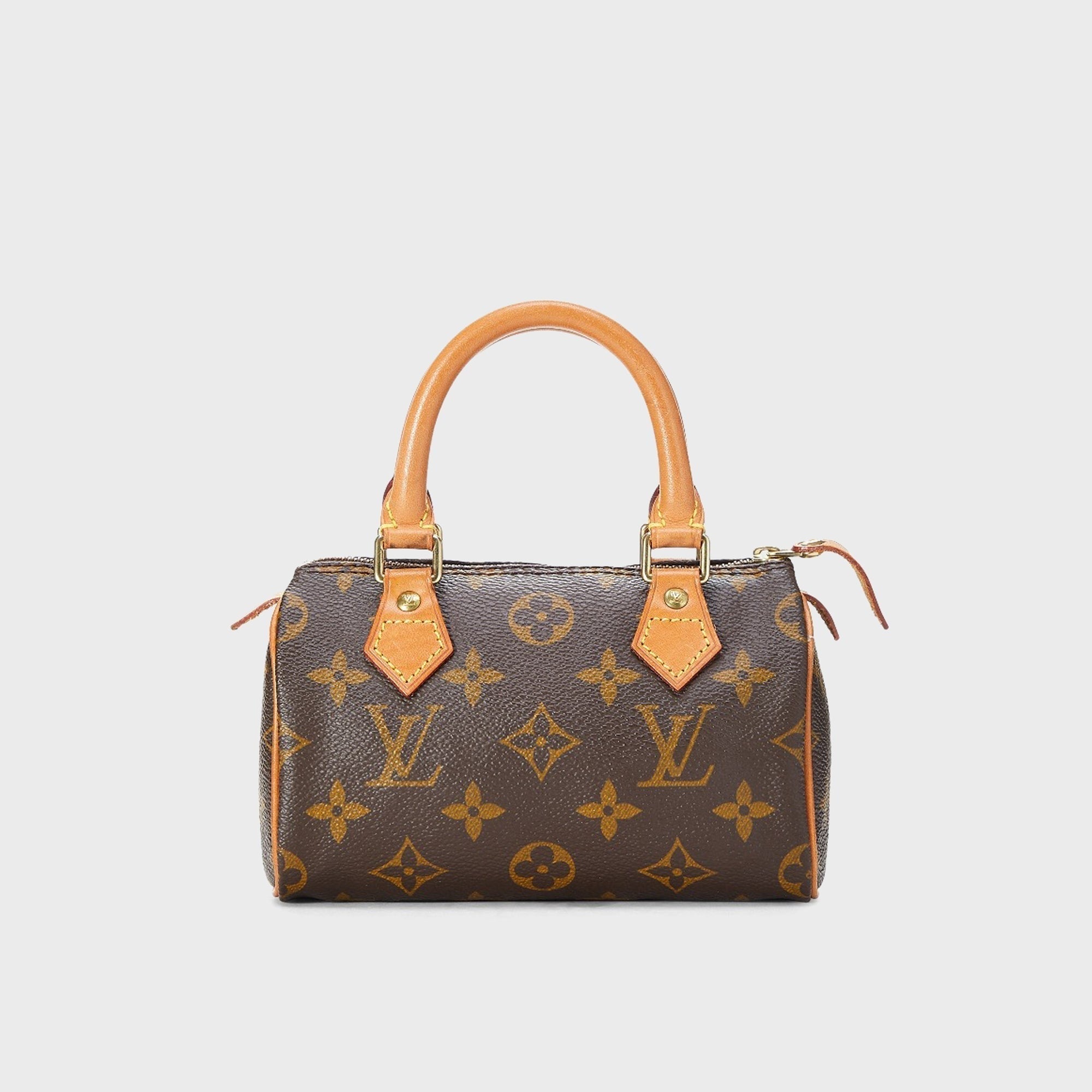 WGACA Louis Vuitton Monogram Canvas HL Speedy Mini - Brown