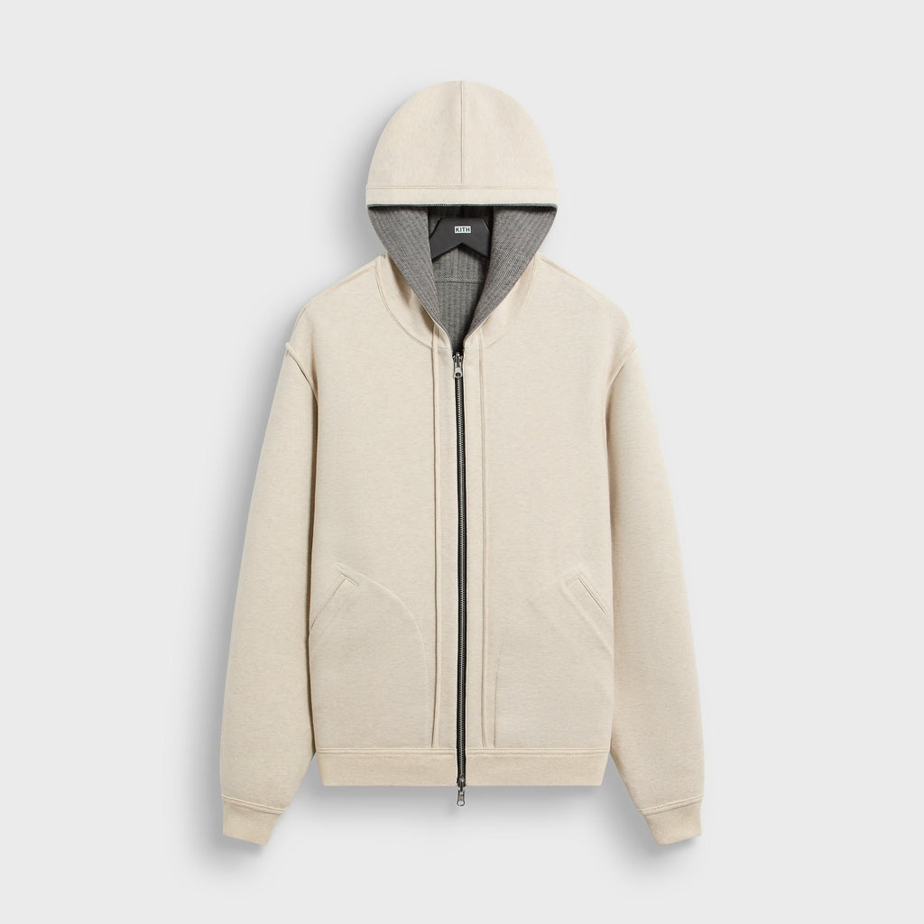 &Kin Reversible Double Face Williams V Hoodie - Kindling
