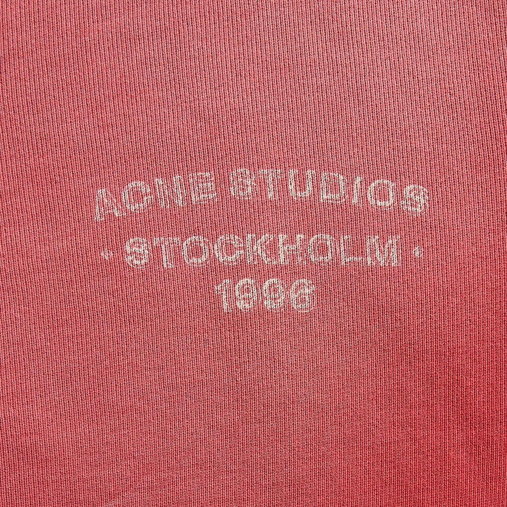 Acne Studios Sprayed Zip Hoodie - Red